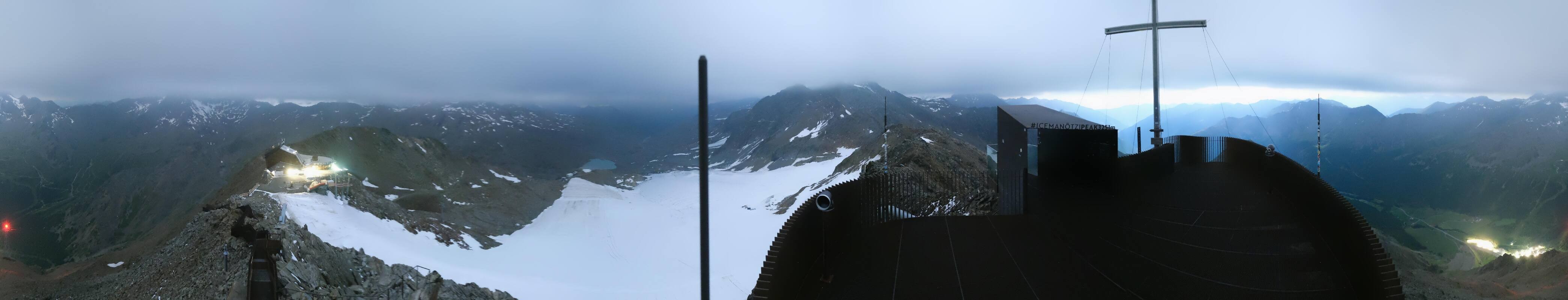 Archived image Webcam Val Senales Glacier - Iceman Ötzi Peak