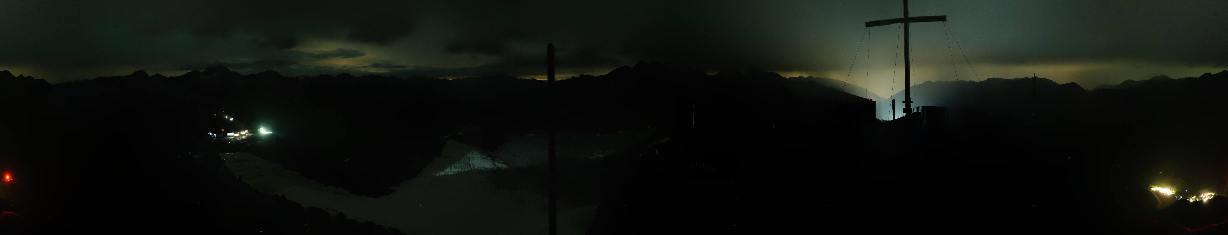 Archiv Foto Webcam Schnalstaler Gletscher - Aussichtsplattform Iceman Ötzi Peak