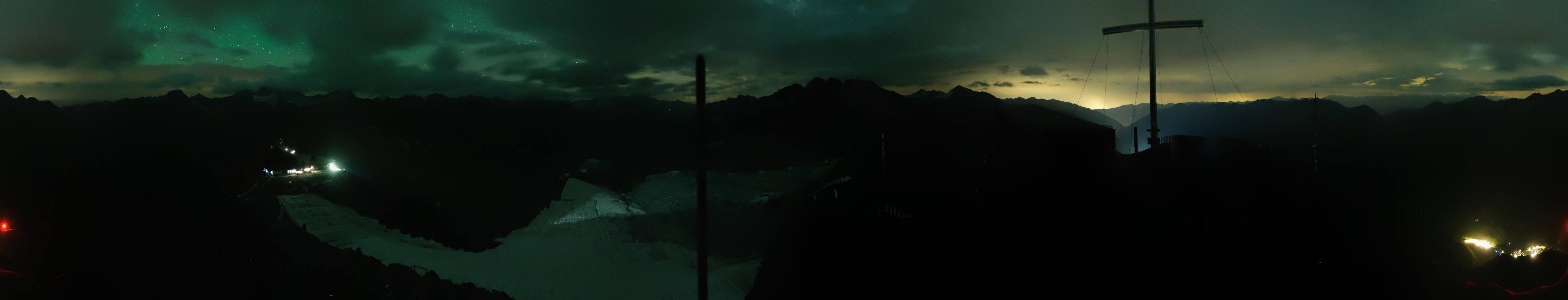 Archiv Foto Webcam Schnalstaler Gletscher - Aussichtsplattform Iceman Ötzi Peak