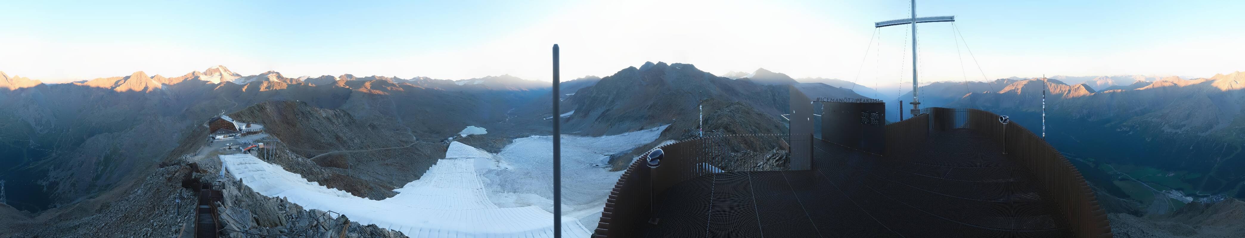 Archived image Webcam Val Senales Glacier - Iceman Ötzi Peak