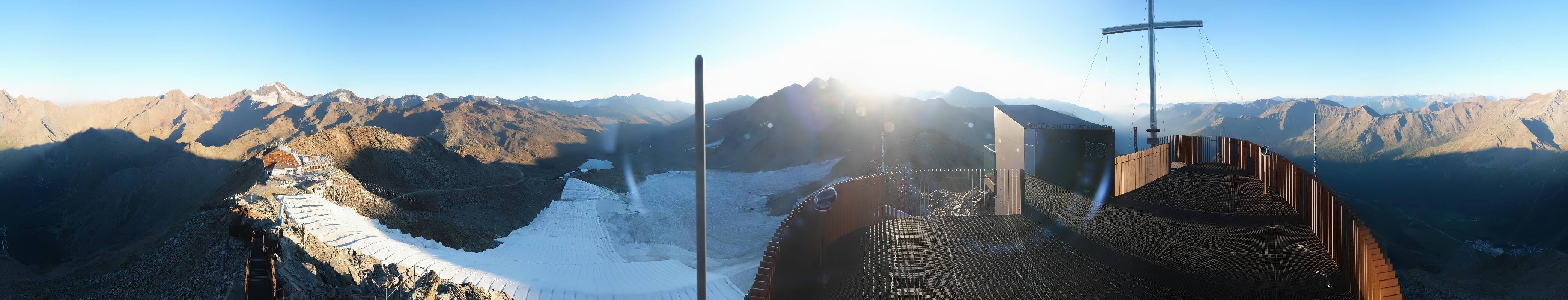 Archived image Webcam Val Senales Glacier - Iceman Ötzi Peak