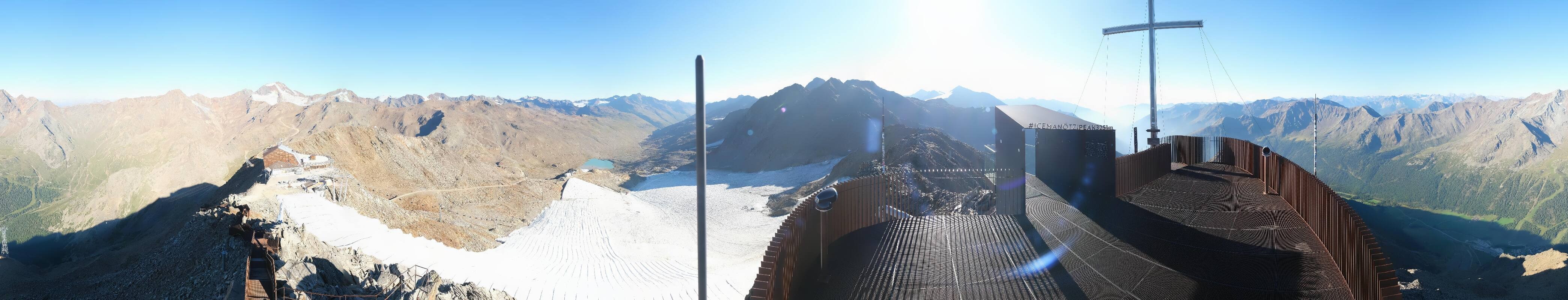 Archived image Webcam Val Senales Glacier - Iceman Ötzi Peak