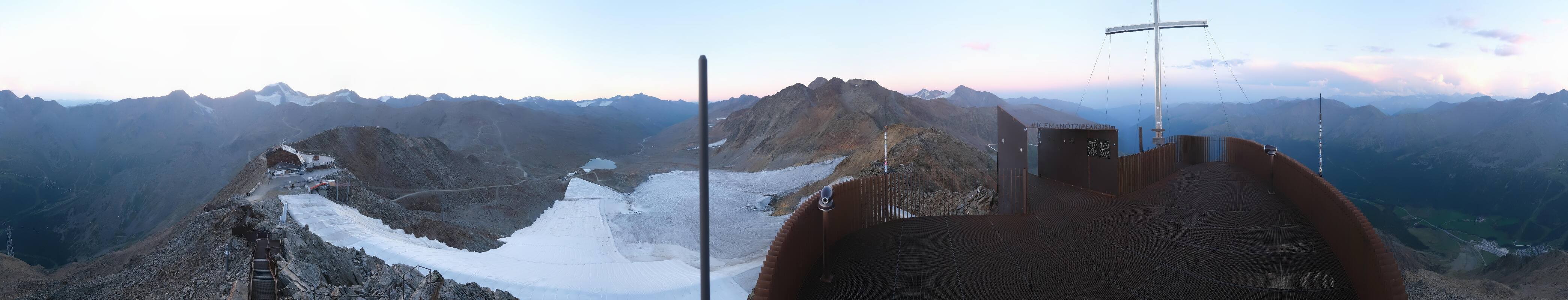 Archived image Webcam Val Senales Glacier - Iceman Ötzi Peak
