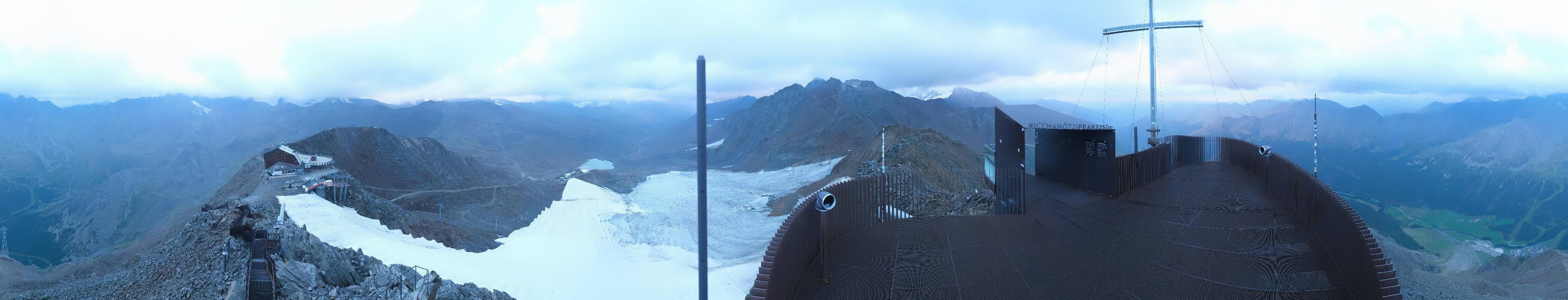 Archived image Webcam Val Senales Glacier - Iceman Ötzi Peak