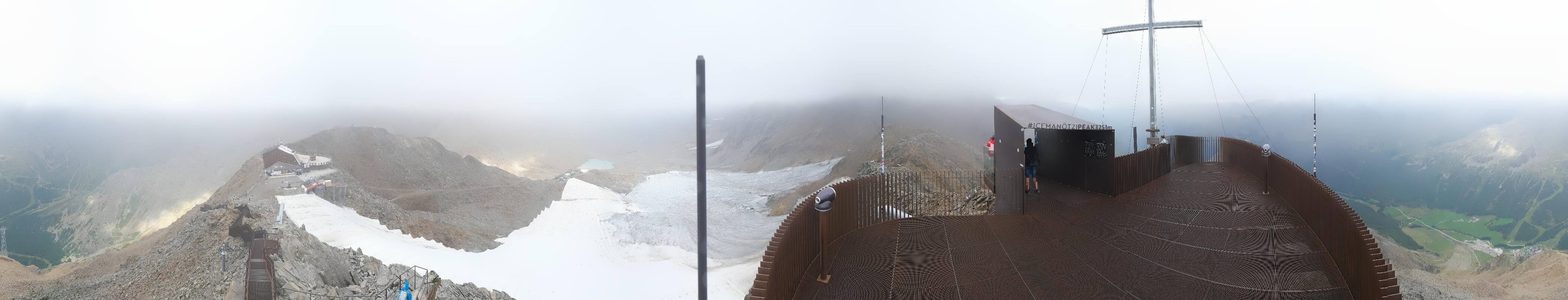 Archived image Webcam Val Senales Glacier - Iceman Ötzi Peak
