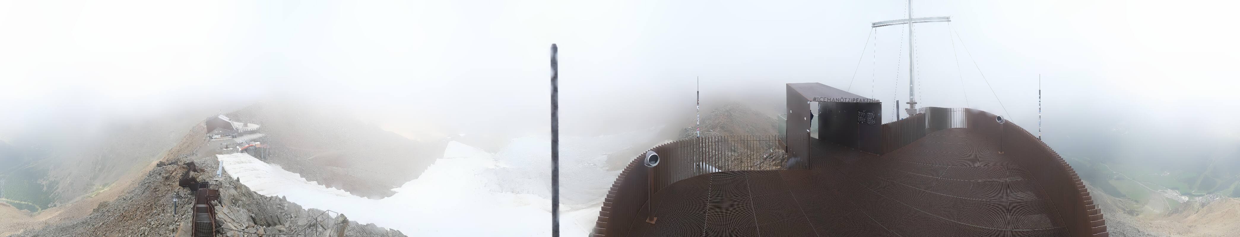 Archived image Webcam Val Senales Glacier - Iceman Ötzi Peak