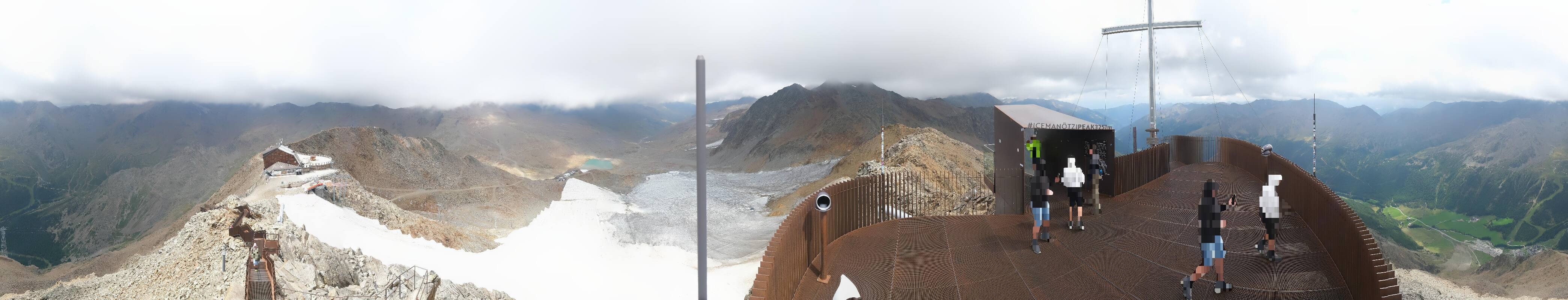 Archived image Webcam Val Senales Glacier - Iceman Ötzi Peak