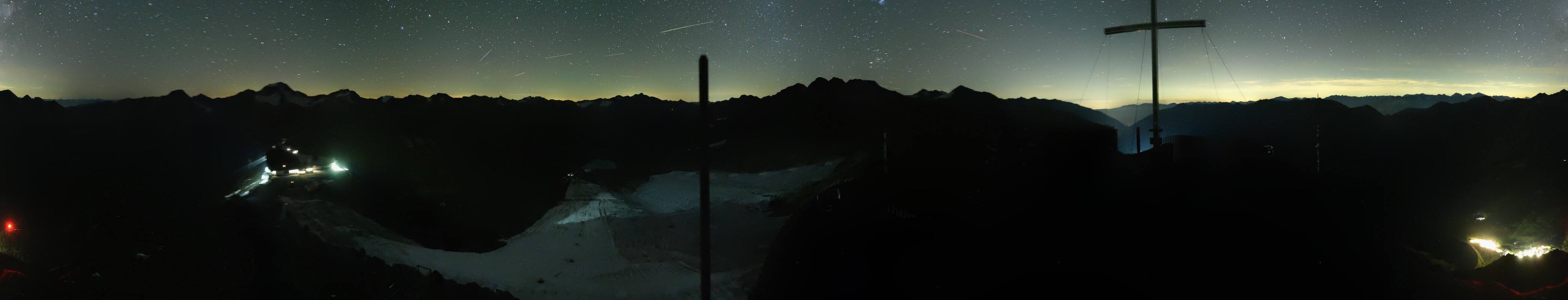 Archiv Foto Webcam Schnalstaler Gletscher - Aussichtsplattform Iceman Ötzi Peak