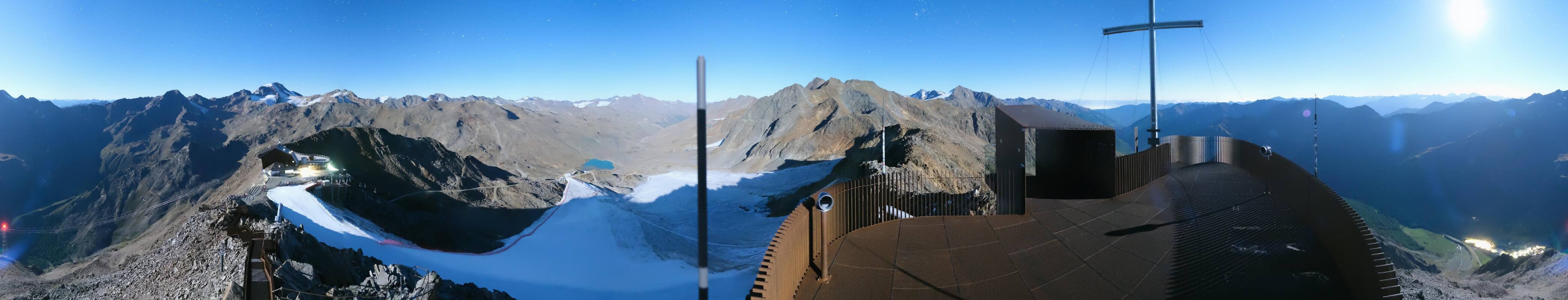 Archived image Webcam Val Senales Glacier - Iceman Ötzi Peak