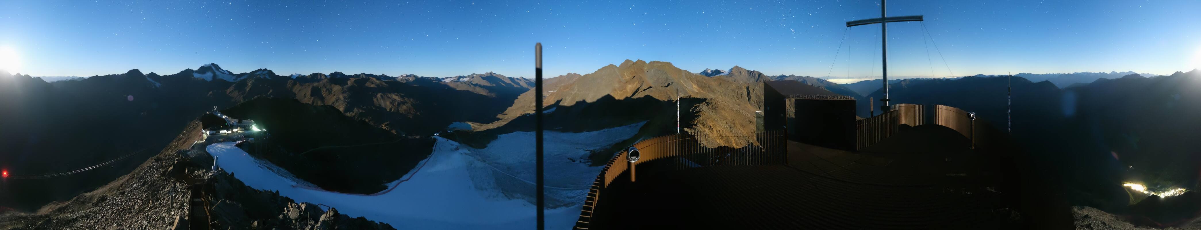 Archived image Webcam Val Senales Glacier - Iceman Ötzi Peak