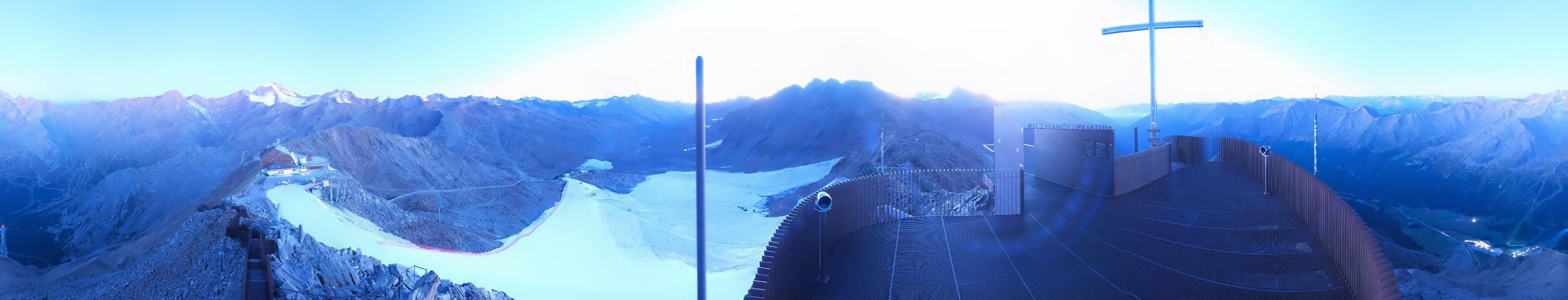 Archived image Webcam Val Senales Glacier - Iceman Ötzi Peak