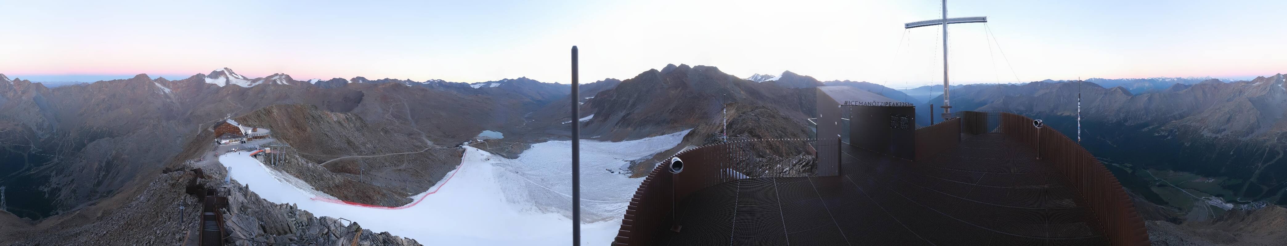 Archived image Webcam Val Senales Glacier - Iceman Ötzi Peak