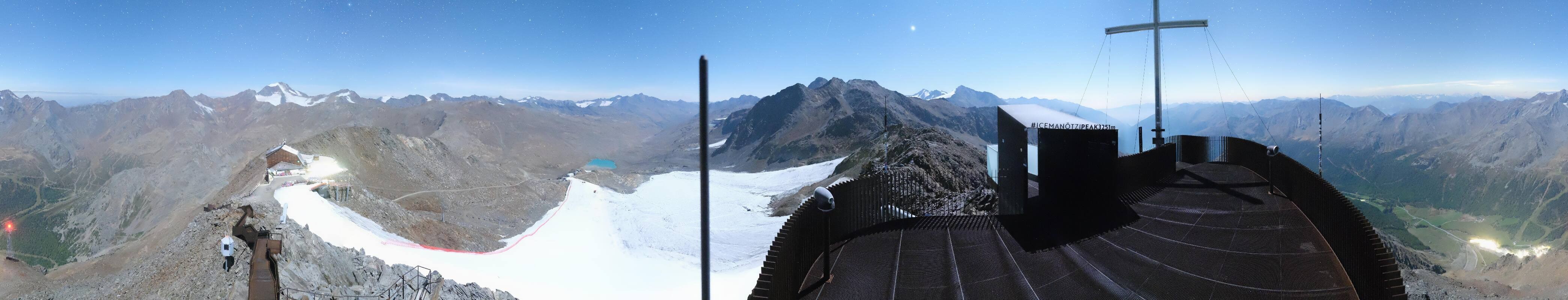 Archived image Webcam Val Senales Glacier - Iceman Ötzi Peak