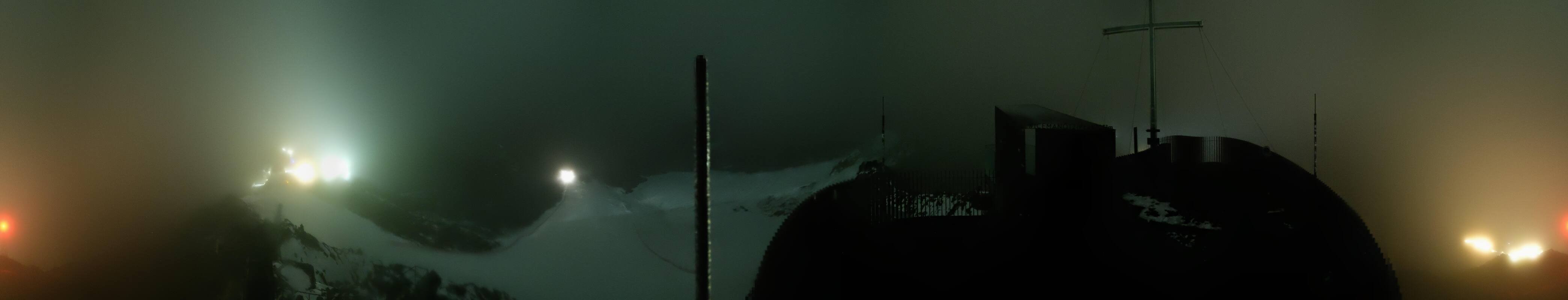 Archiv Foto Webcam Schnalstaler Gletscher - Aussichtsplattform Iceman Ötzi Peak