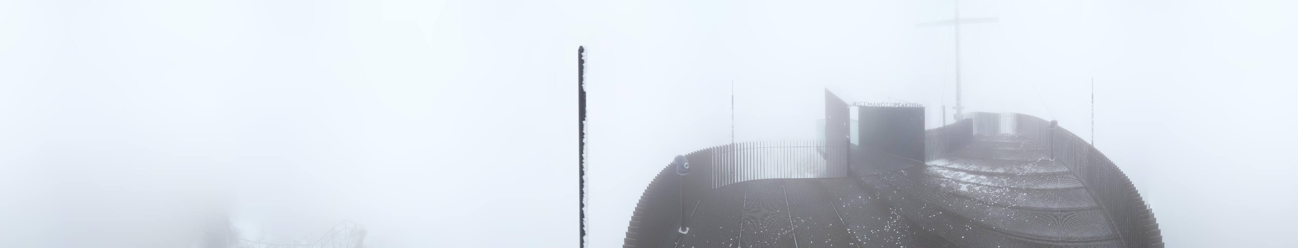Archiv Foto Webcam Schnalstaler Gletscher - Aussichtsplattform Iceman Ötzi Peak