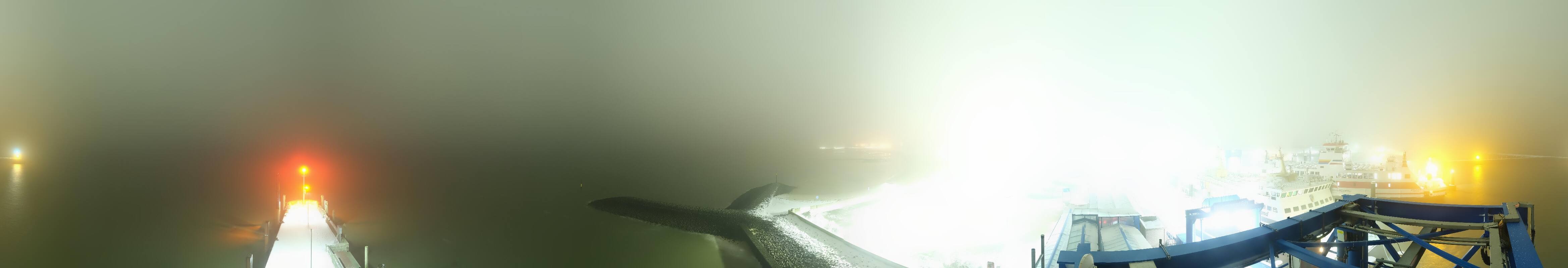 Archiv Foto Webcam Insel Föhr - Fähranleger Wyk
