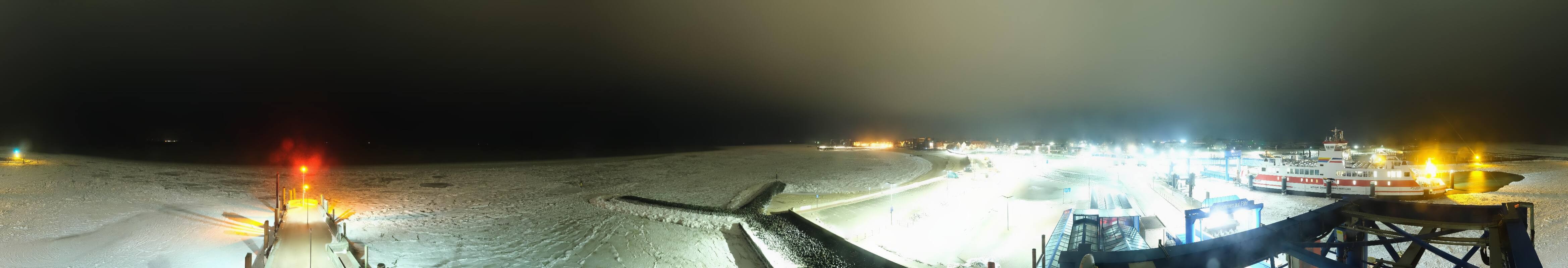 Archiv Foto Webcam Insel Föhr - Fähranleger Wyk