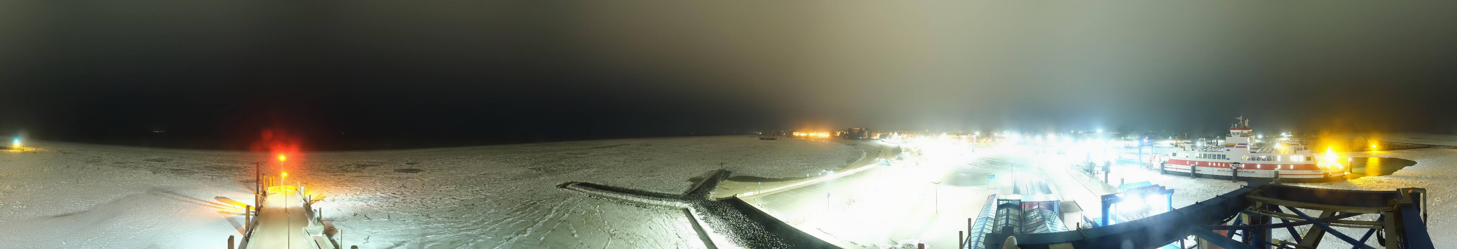 Archiv Foto Webcam Insel Föhr - Fähranleger Wyk