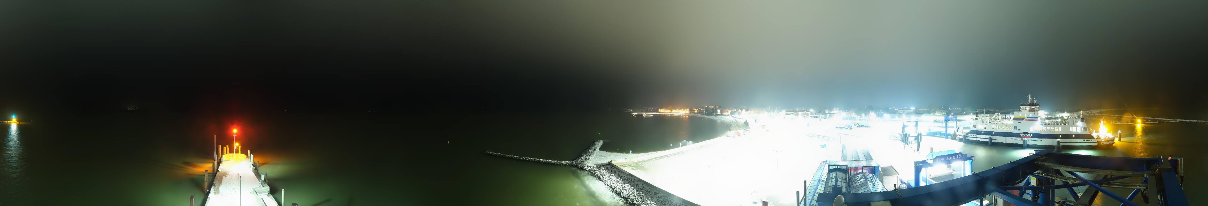 Archiv Foto Webcam Insel Föhr - Fähranleger Wyk