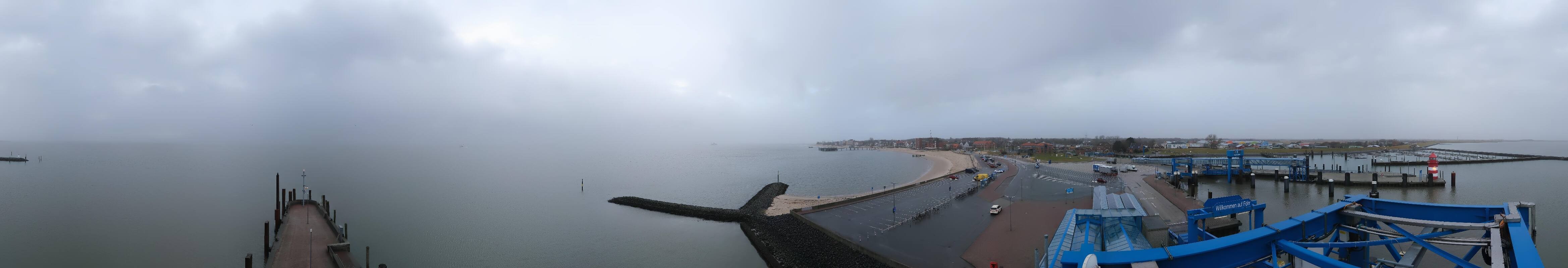 Archiv Foto Webcam Insel Föhr - Fähranleger Wyk