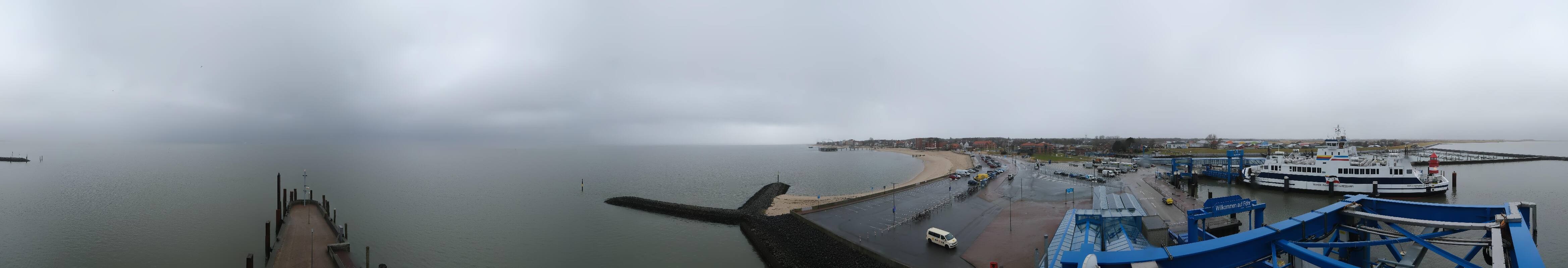 Archiv Foto Webcam Insel Föhr - Fähranleger Wyk