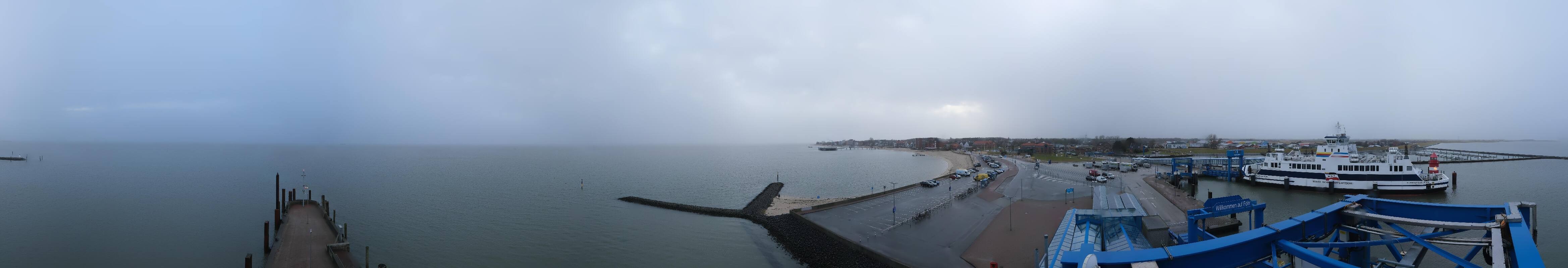 Archiv Foto Webcam Insel Föhr - Fähranleger Wyk