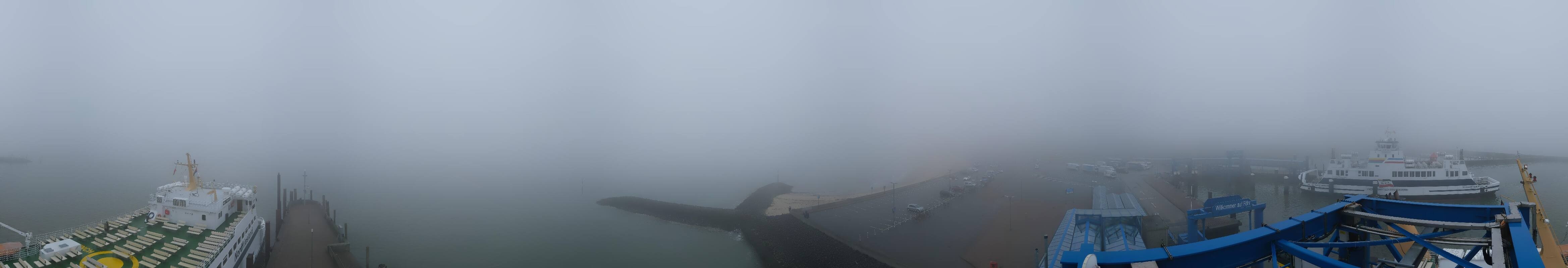 Archiv Foto Webcam Insel Föhr - Fähranleger Wyk