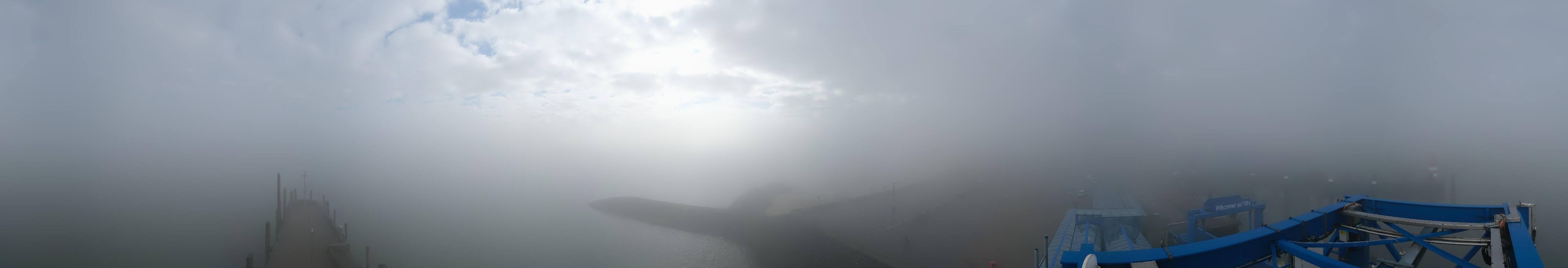 Archiv Foto Webcam Insel Föhr - Fähranleger Wyk