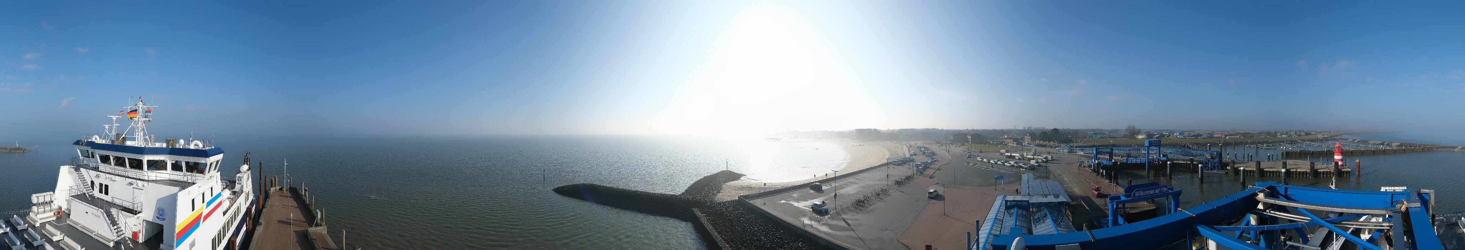 Archiv Foto Webcam Insel Föhr - Fähranleger Wyk
