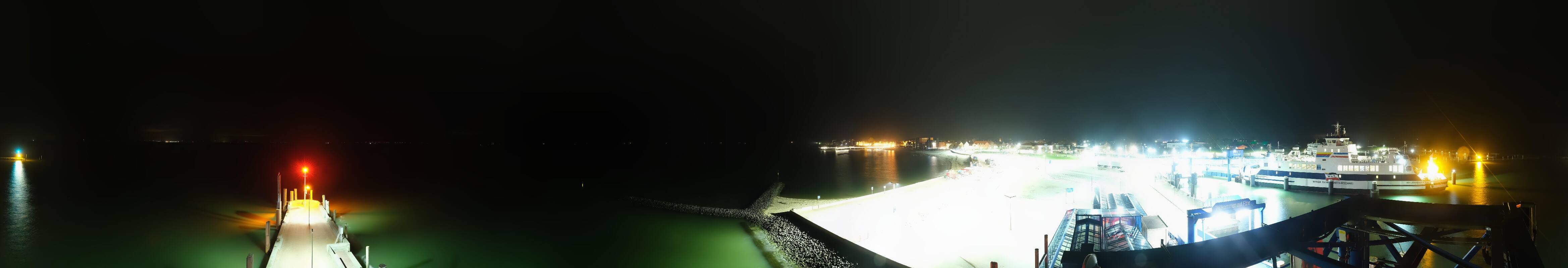 Archiv Foto Webcam Insel Föhr - Fähranleger Wyk