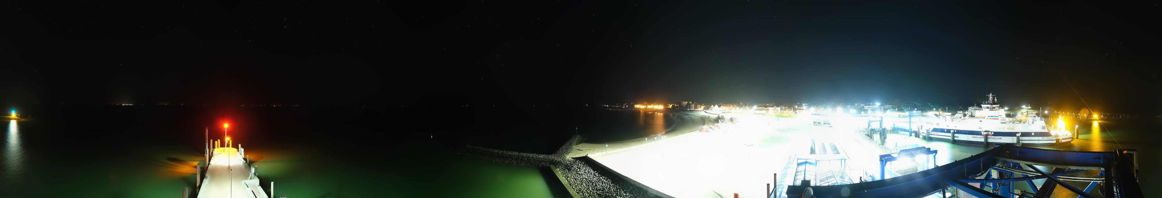 Archiv Foto Webcam Insel Föhr - Fähranleger Wyk