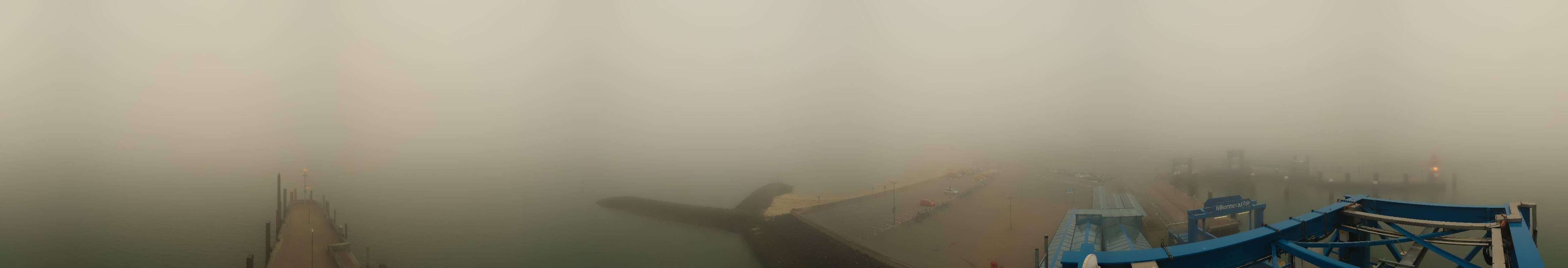 Archiv Foto Webcam Insel Föhr - Fähranleger Wyk