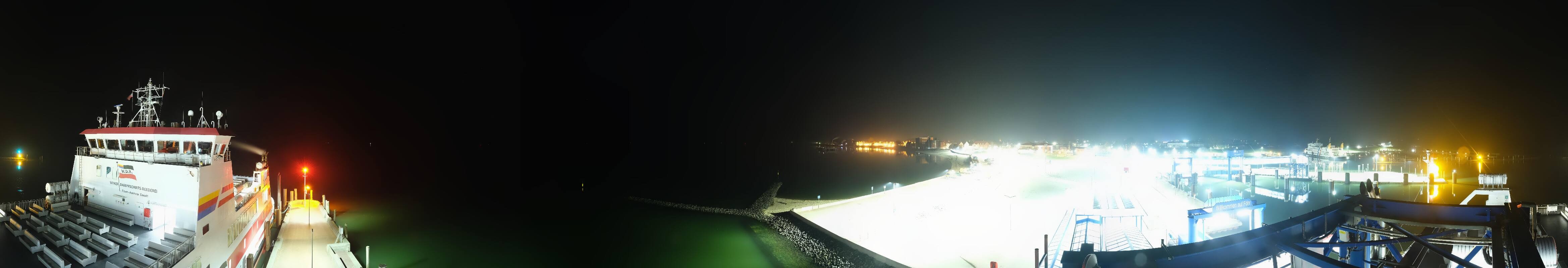 Archiv Foto Webcam Insel Föhr - Fähranleger Wyk