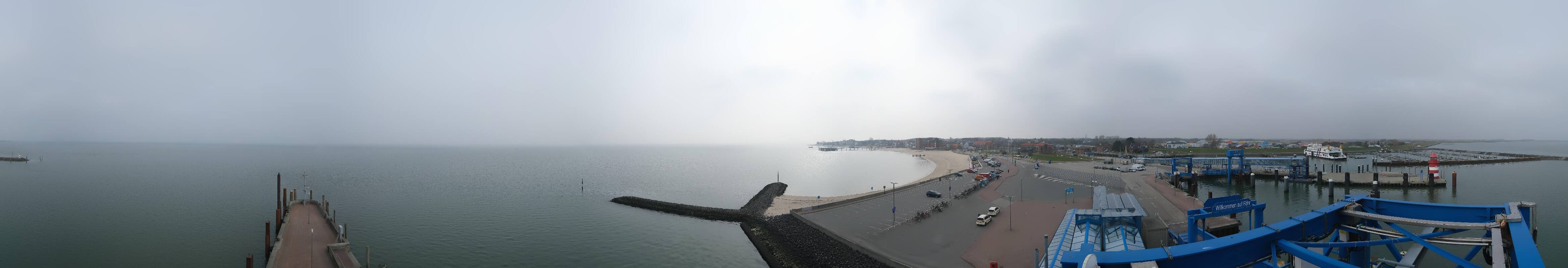 Archiv Foto Webcam Insel Föhr - Fähranleger Wyk