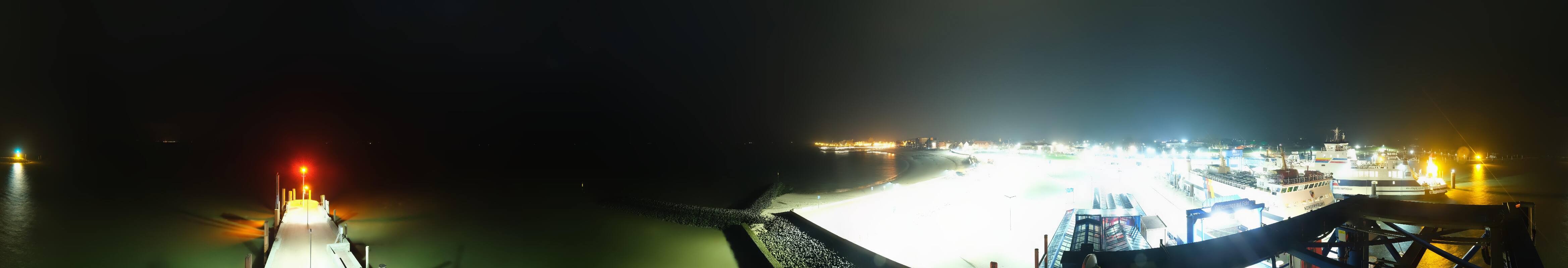 Archiv Foto Webcam Insel Föhr - Fähranleger Wyk