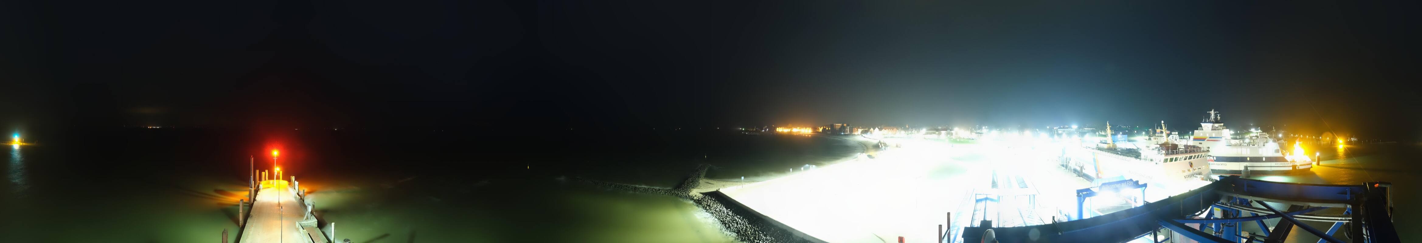 Archiv Foto Webcam Insel Föhr - Fähranleger Wyk