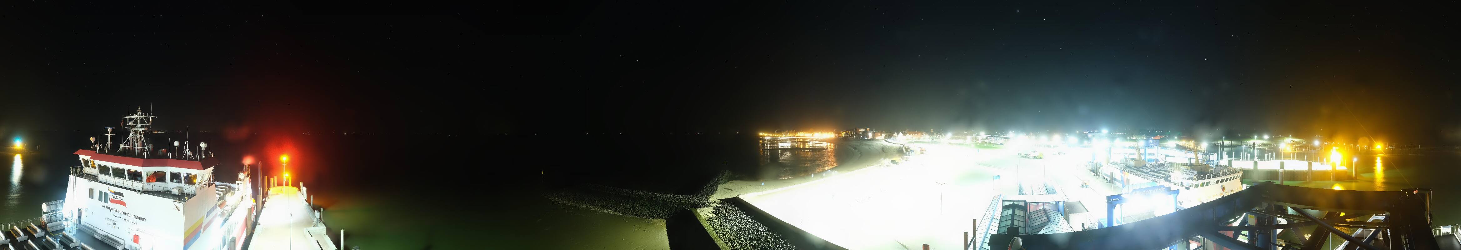 Archiv Foto Webcam Insel Föhr - Fähranleger Wyk