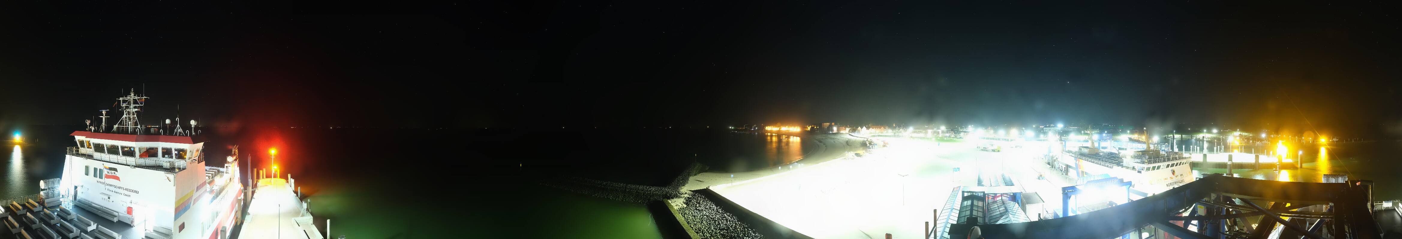 Archiv Foto Webcam Insel Föhr - Fähranleger Wyk