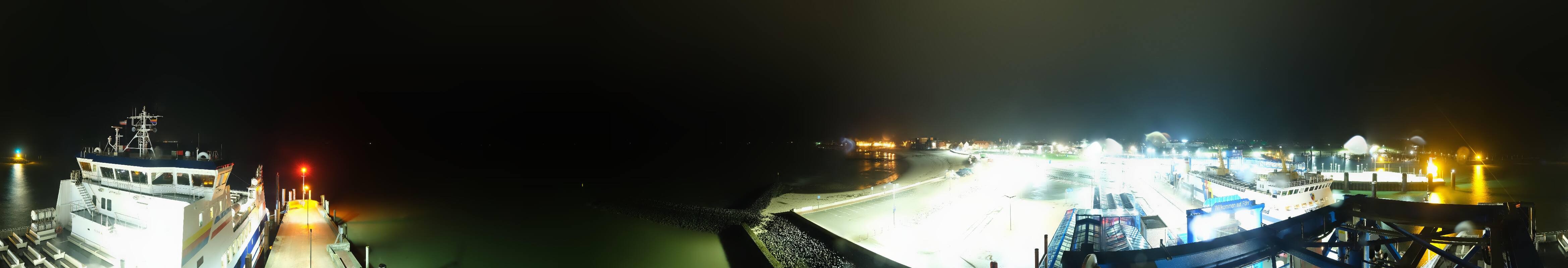 Archiv Foto Webcam Insel Föhr - Fähranleger Wyk