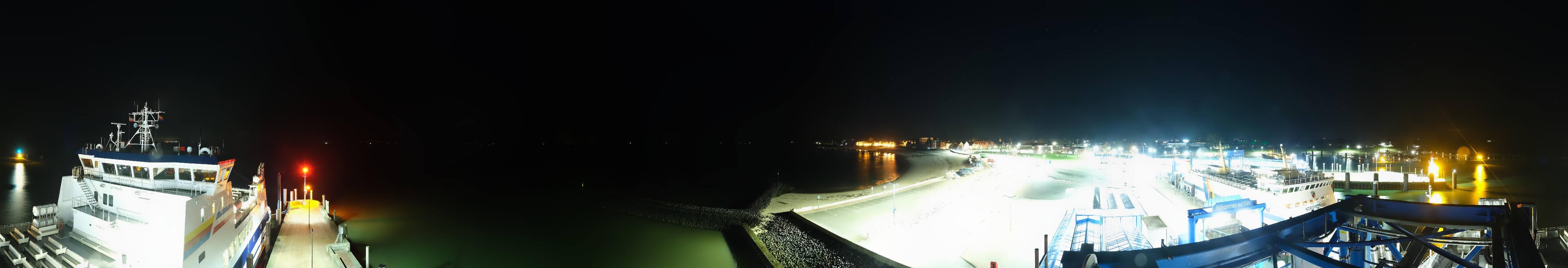 Archiv Foto Webcam Insel Föhr - Fähranleger Wyk