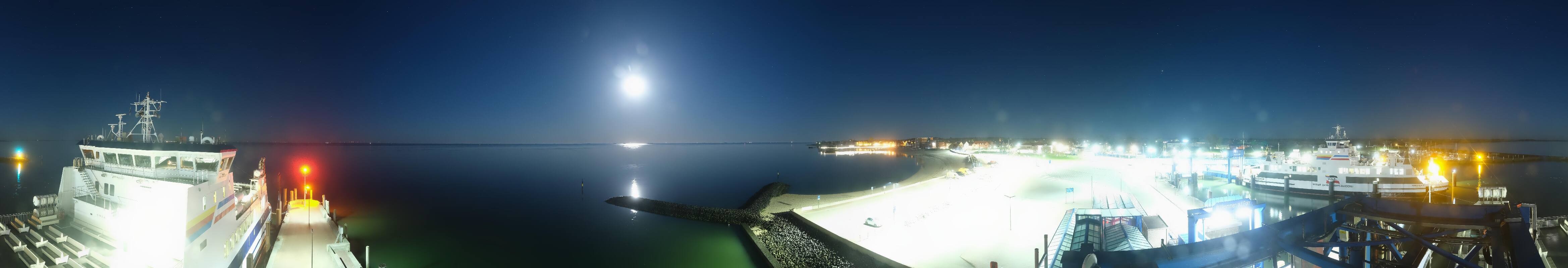 Archiv Foto Webcam Insel Föhr - Fähranleger Wyk