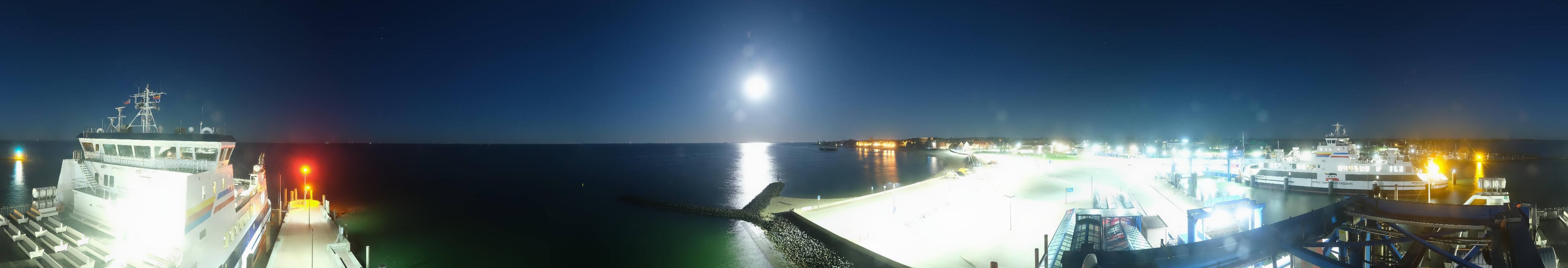 Archiv Foto Webcam Insel Föhr - Fähranleger Wyk