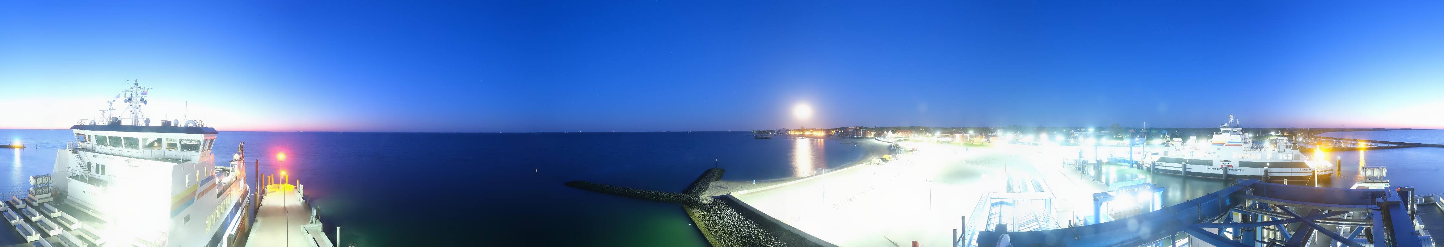 Archiv Foto Webcam Insel Föhr - Fähranleger Wyk