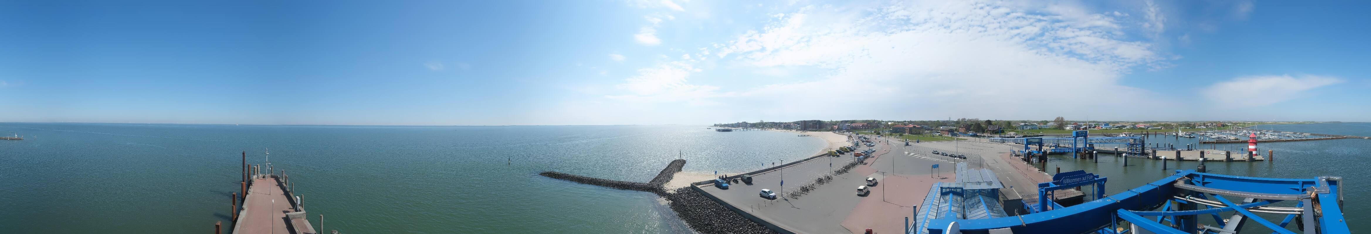 Archiv Foto Webcam Insel Föhr - Fähranleger Wyk