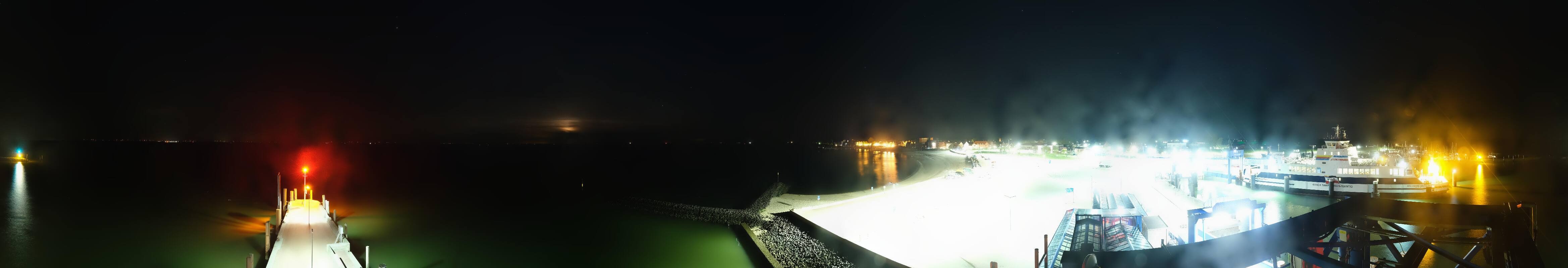 Archiv Foto Webcam Insel Föhr - Fähranleger Wyk