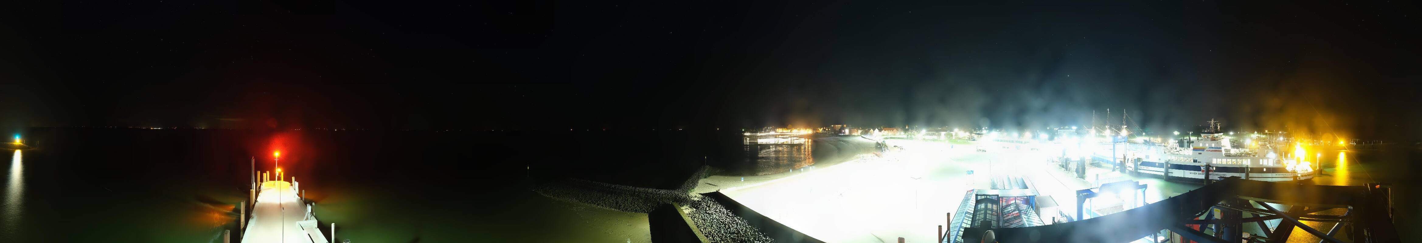 Archiv Foto Webcam Insel Föhr - Fähranleger Wyk