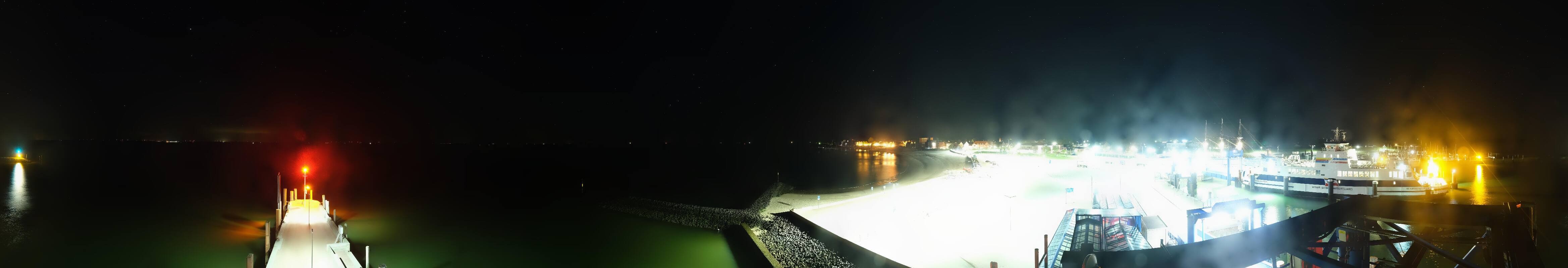 Archiv Foto Webcam Insel Föhr - Fähranleger Wyk