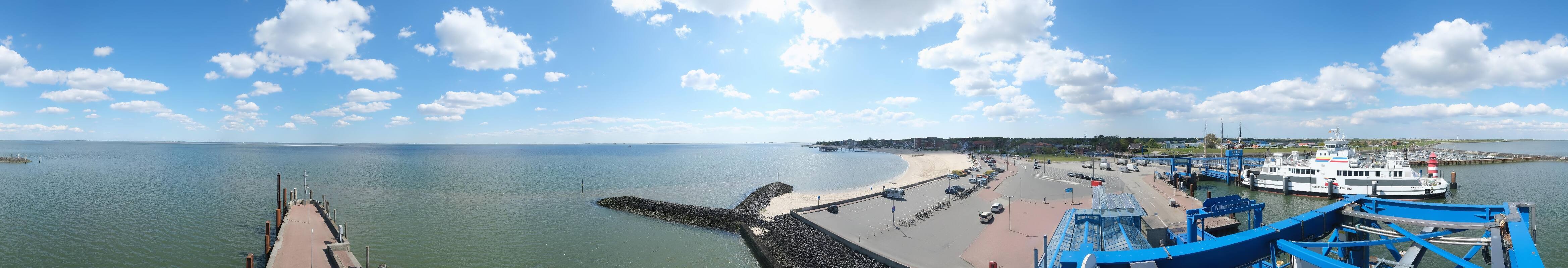 Archiv Foto Webcam Insel Föhr - Fähranleger Wyk