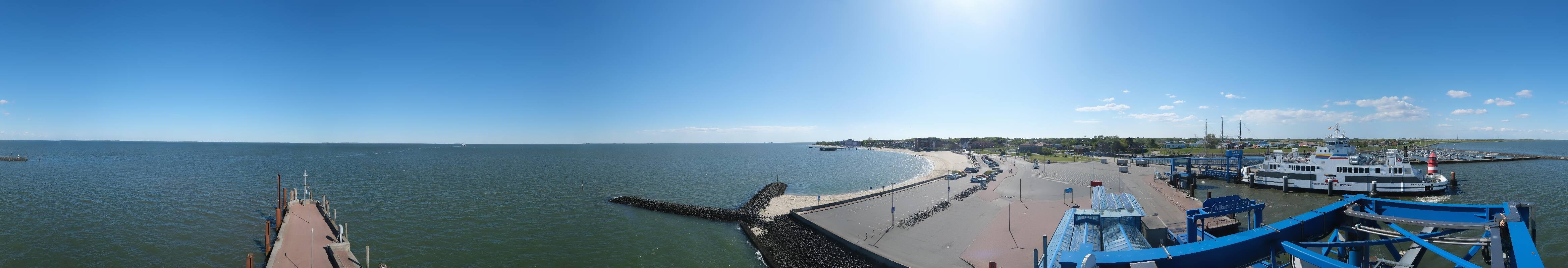 Archiv Foto Webcam Insel Föhr - Fähranleger Wyk