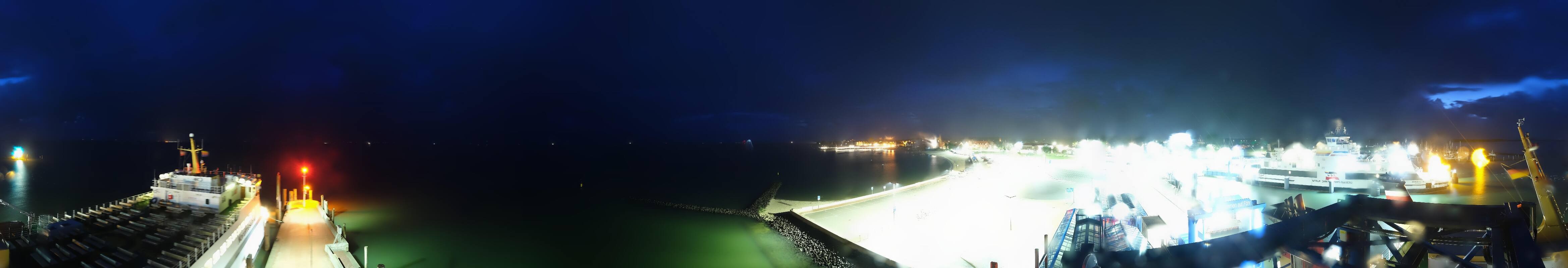 Archiv Foto Webcam Insel Föhr - Fähranleger Wyk